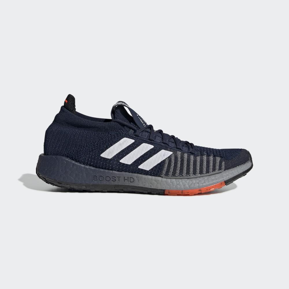 Adidas Men's Pulseboost HD Running Shoes Navy/White/Red Ireland EG0979